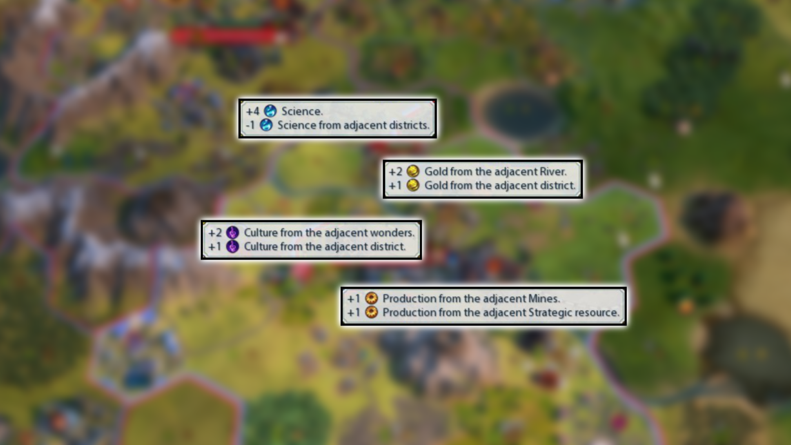 Civ 6 Adjacency Bonuses Civilization 6 Adjacencies