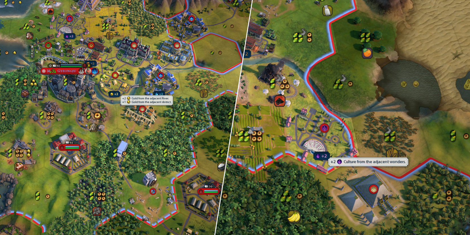 Civilization VI Adjacency Bonuses, Explained