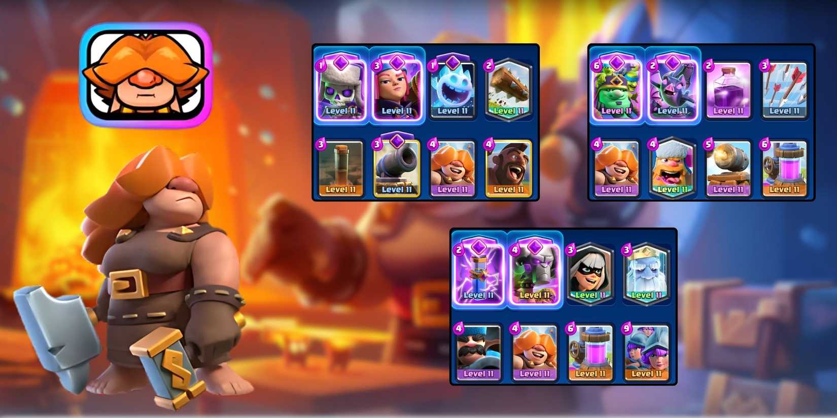 Clash Royale: Best Rune Giant Decks