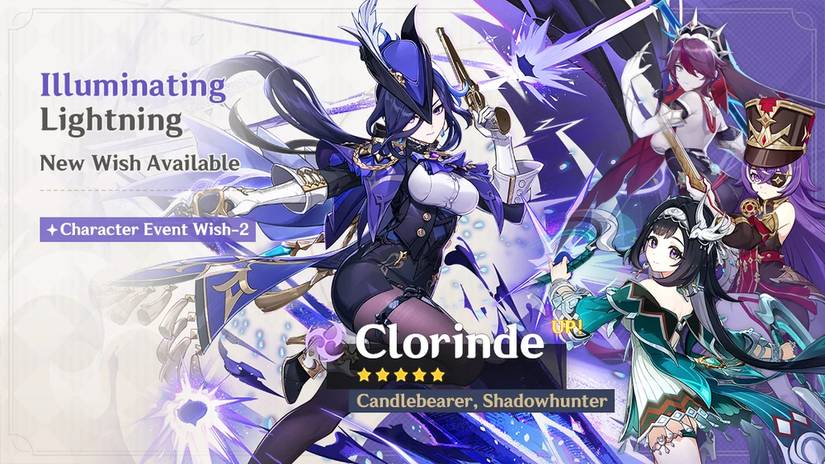 Clorinde Rerun Banner - Genshin Impact