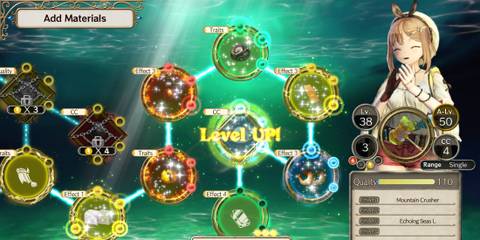 crafting inAtelier Ryza Ever Darkness & the Secret Hideout