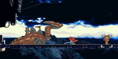 chrono and lucca in battle