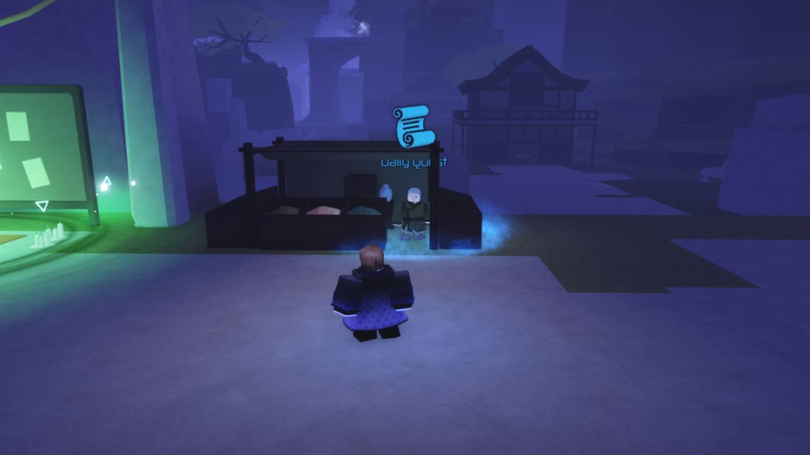 Daily Quest NPC in Jujutsu Infinite