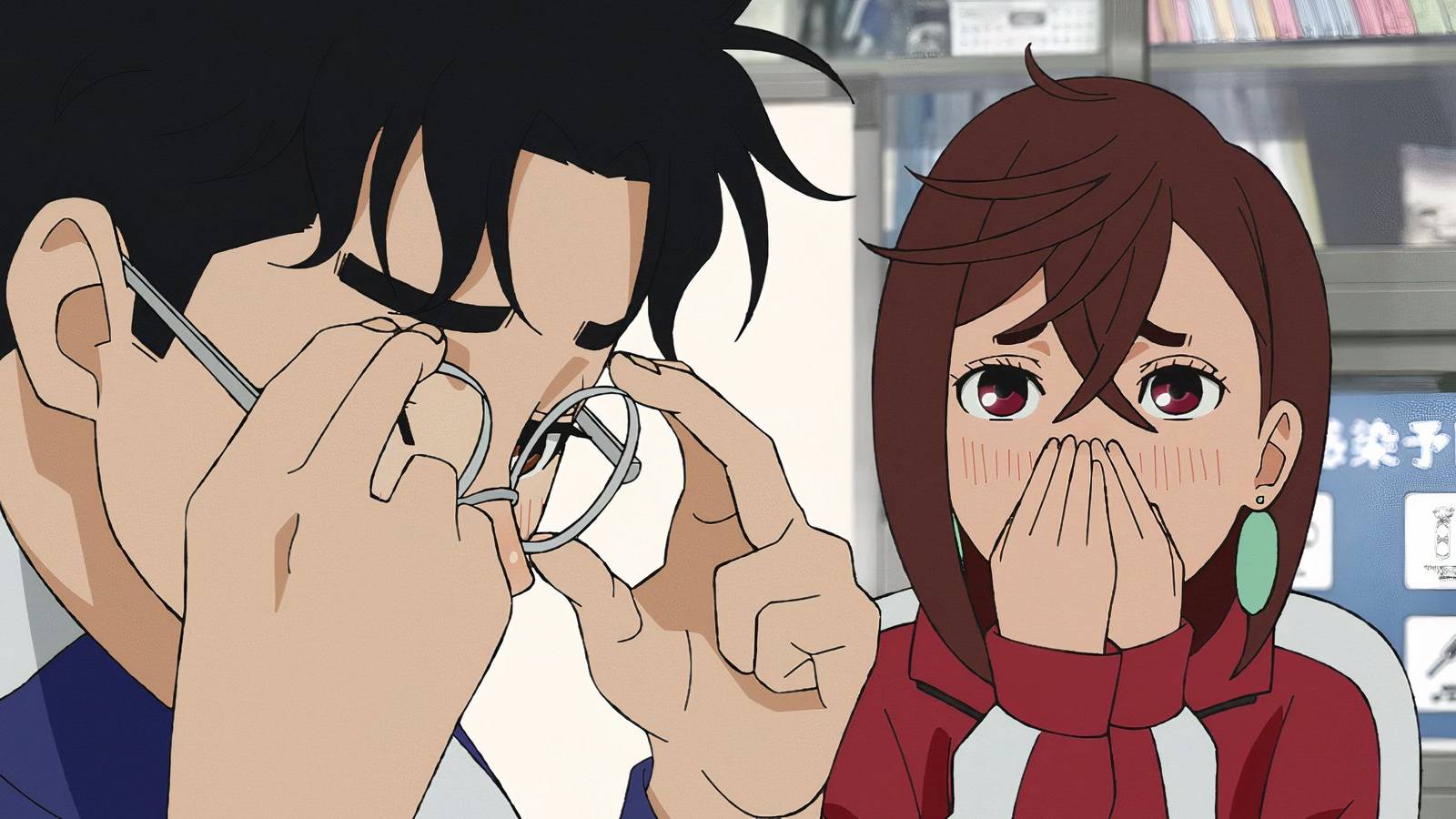 Dandadan okarun Momo nurse office