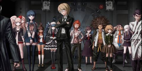 Danganronpa Trigger Happy Havoc School Students Group Picture