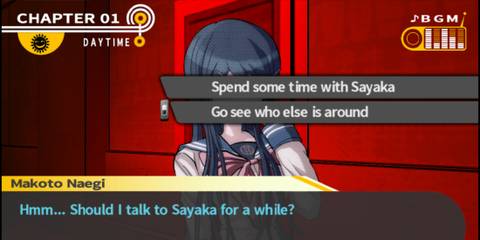 Danganronpa Trigger Happy Havoc Sayaka Free Time