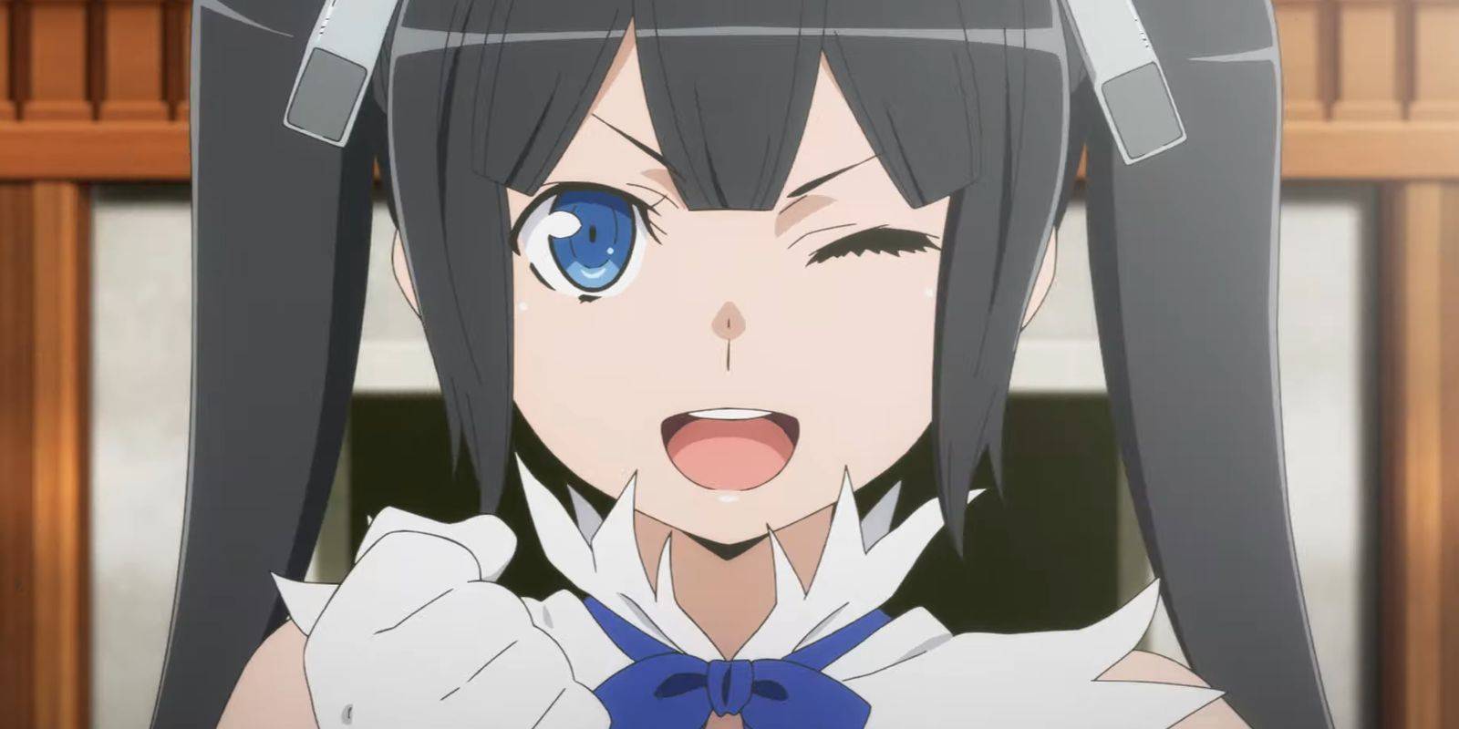 danmachi girl smiling