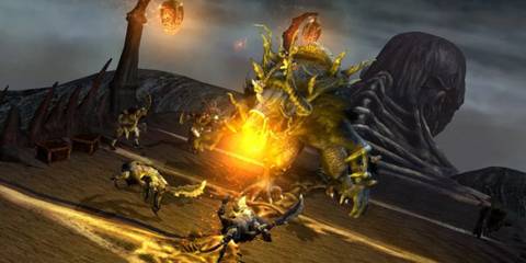 Dante's inferno boss fight