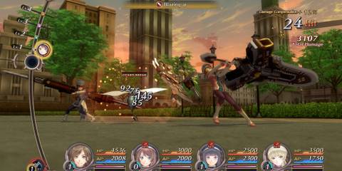 Dark Rose Valkyrie battle blazing 0