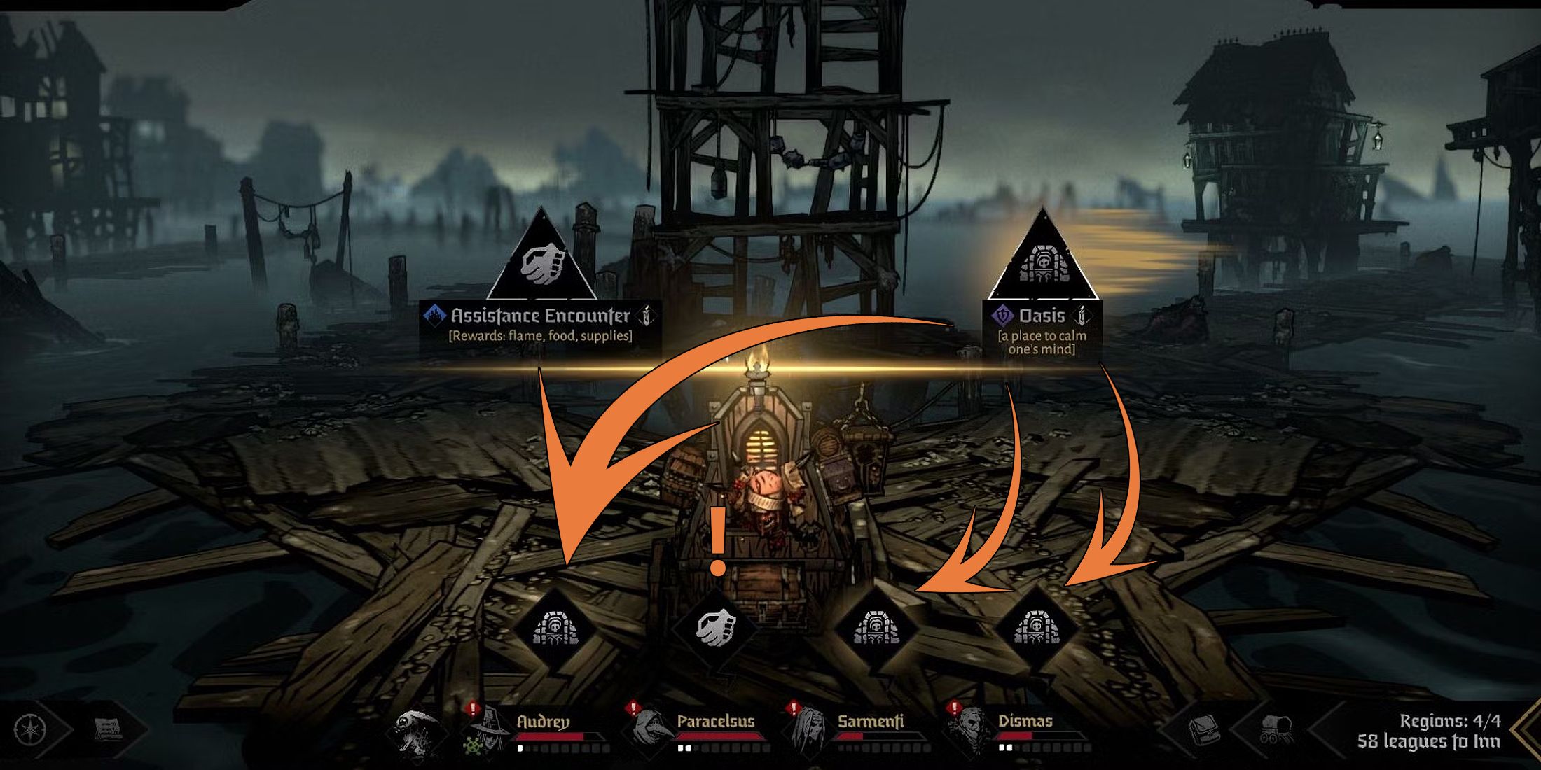 Darkest Dungeon 2 - Stagecoach Paths