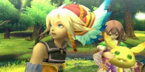 Dawn of Mana Keldric in a cutscene