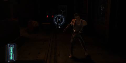 Dead Space Extraction a human attacking the crew