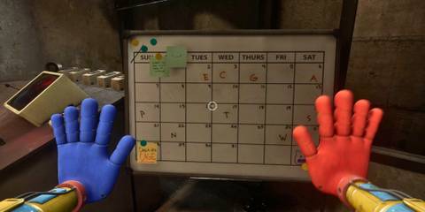 Deciphering the Code from the Calender Poppy Playtime Chapter 4