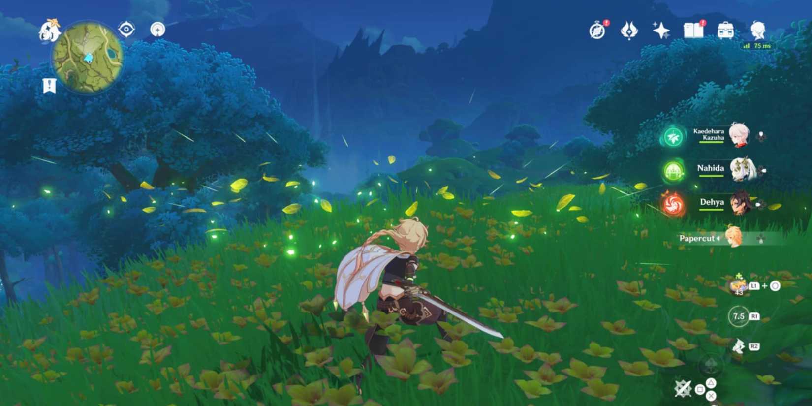 Dendro Traveler Talent Genshin Impact