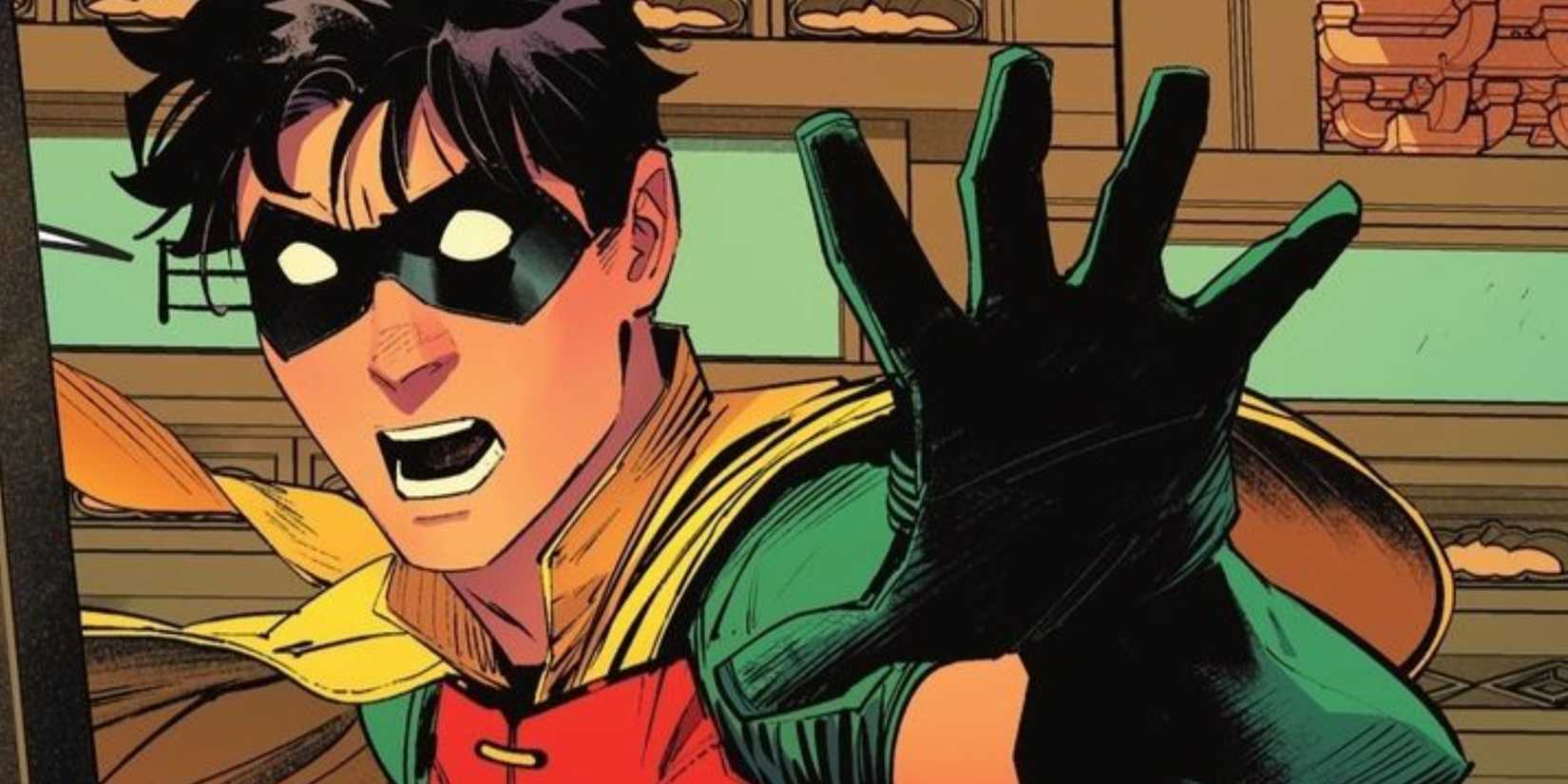 dick grayson's robin surprised