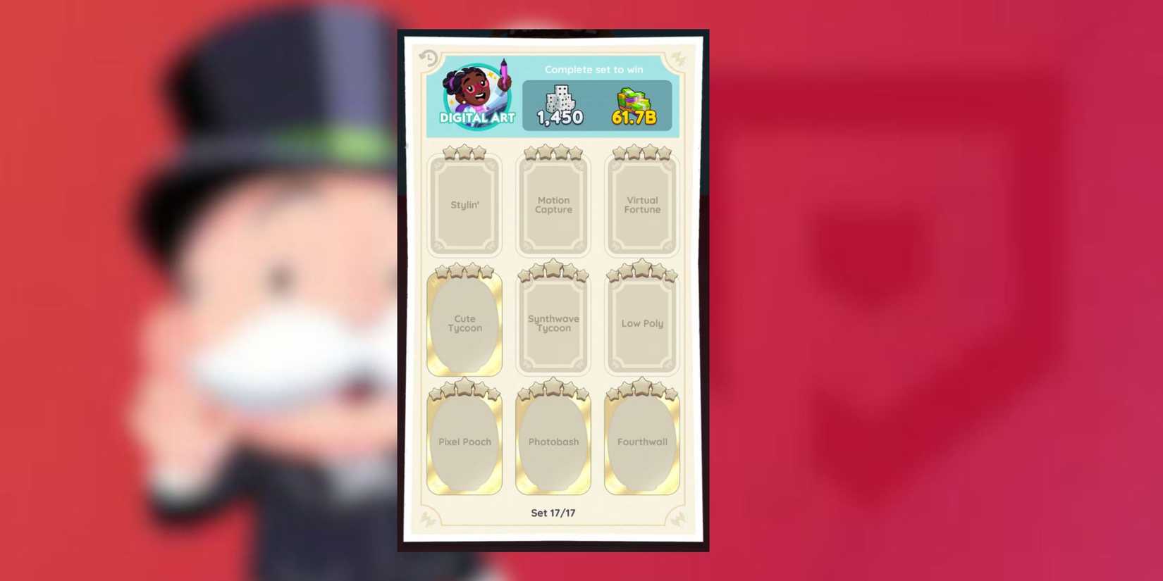 digital art monopoly go