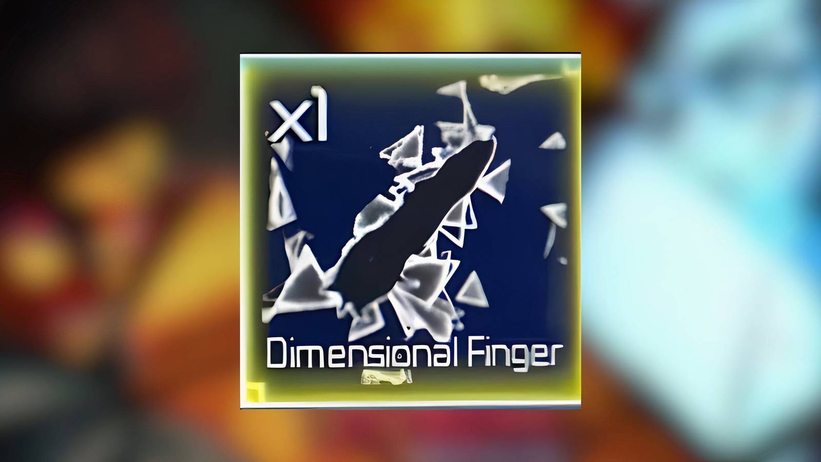 dimensional finger jujutsu infinite 
