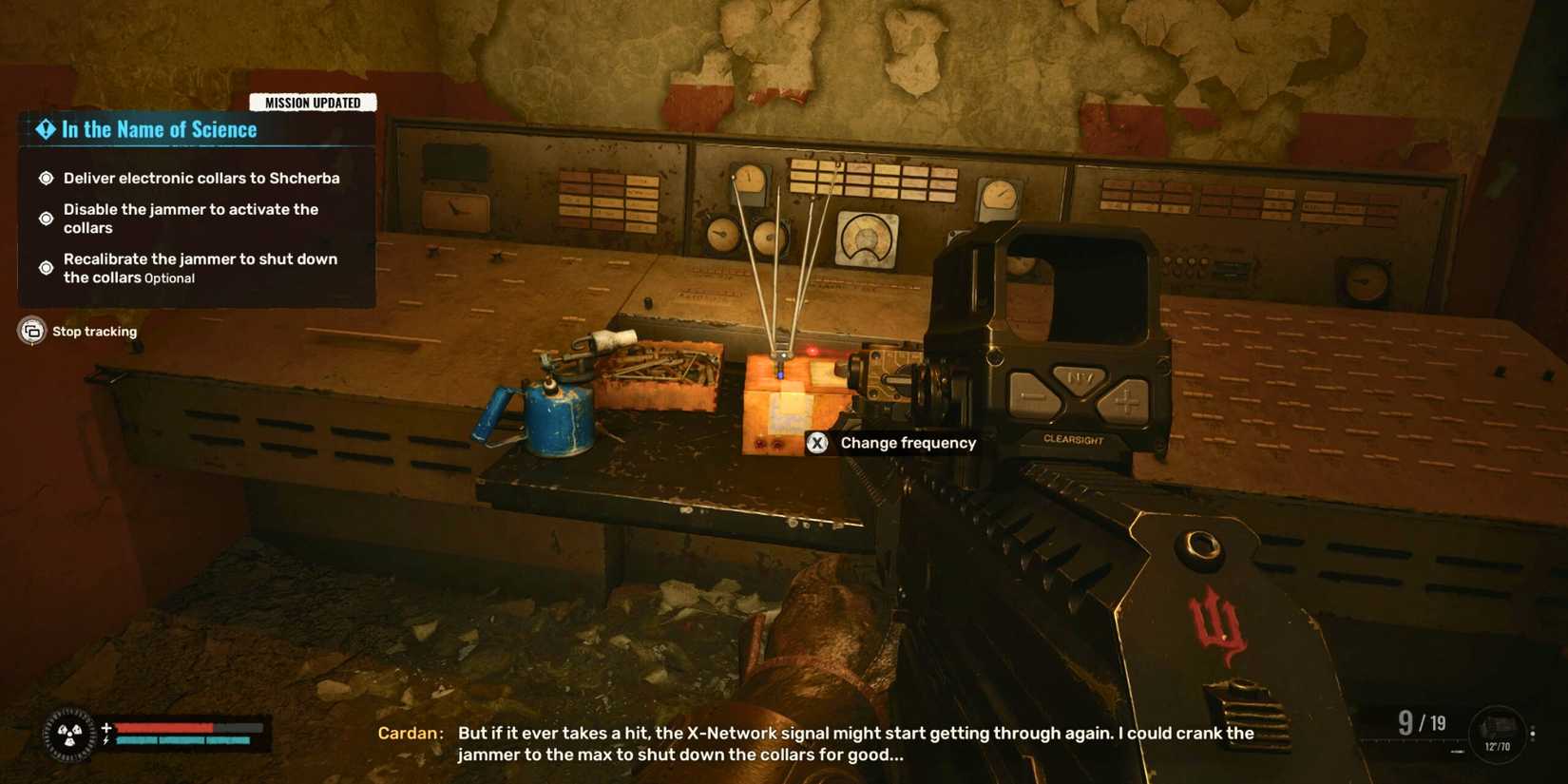 Disable or Recalibrate Jammer In the Name of Science Stalker 2