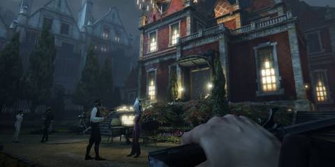 Dishonored approaching Boyle Mansion