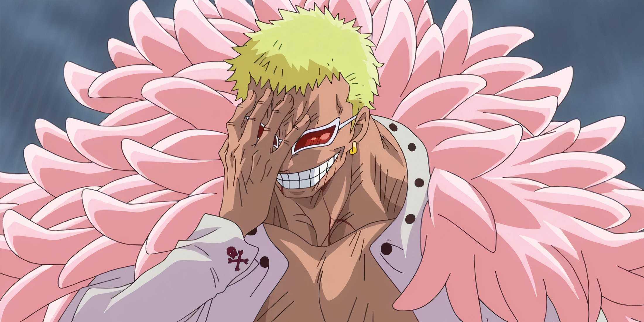 The Doflamingo character Zoro passed through a piece in the final saga