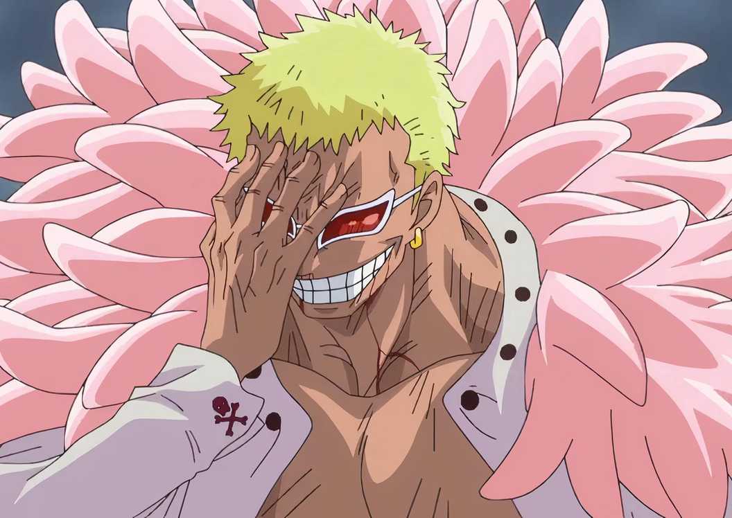 Лучшие злодеи аниме всех времен 67 Дофламинго из «Ван Пис»