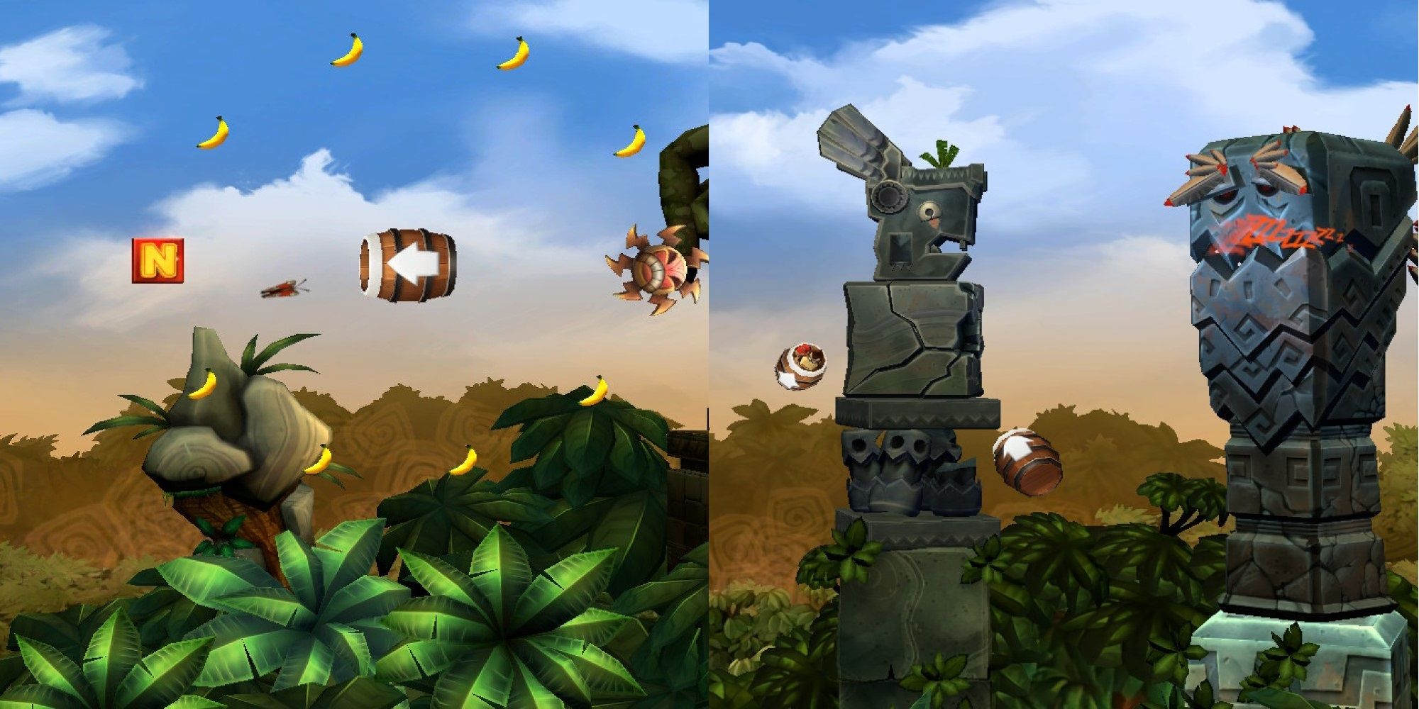 Donkey Kong Country Returns HD Canopy Cannons guide featured