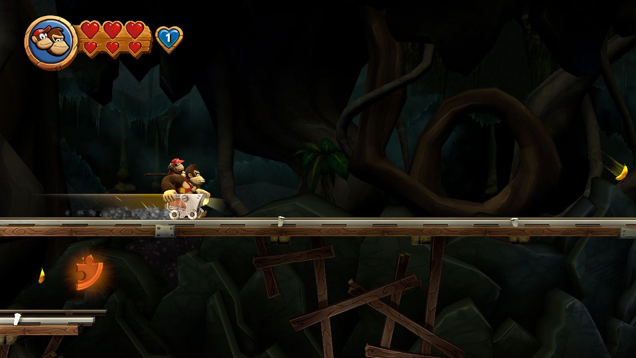 Donkey Kong Country Returns HD Crazy Cart guide 4