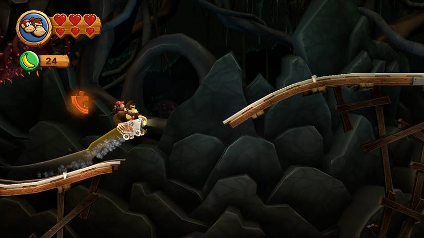 Donkey Kong Country Returns HD Crazy Cart guide 6