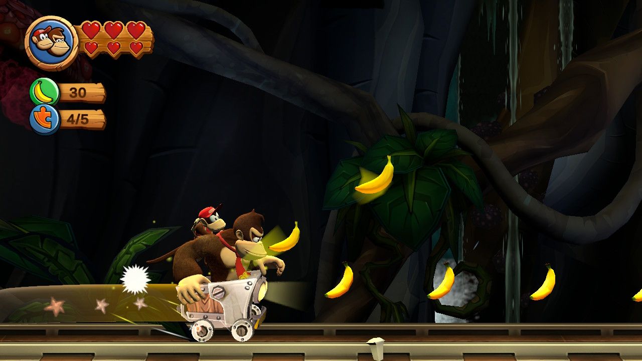 Donkey Kong Country Returns HD Crazy Cart guide 7