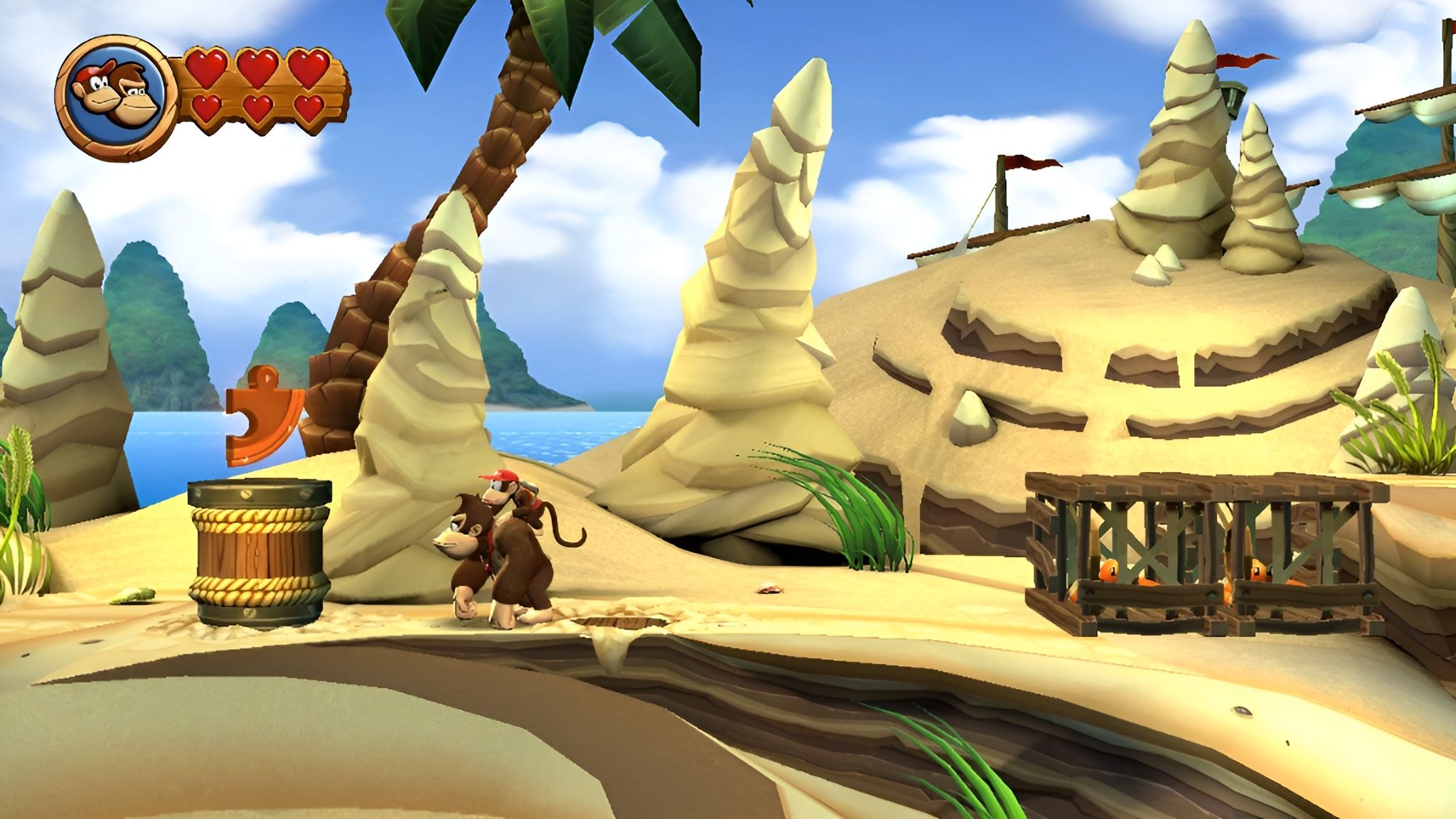 Image of puzzle piece 1 in Donkey Kong Country Returns HD