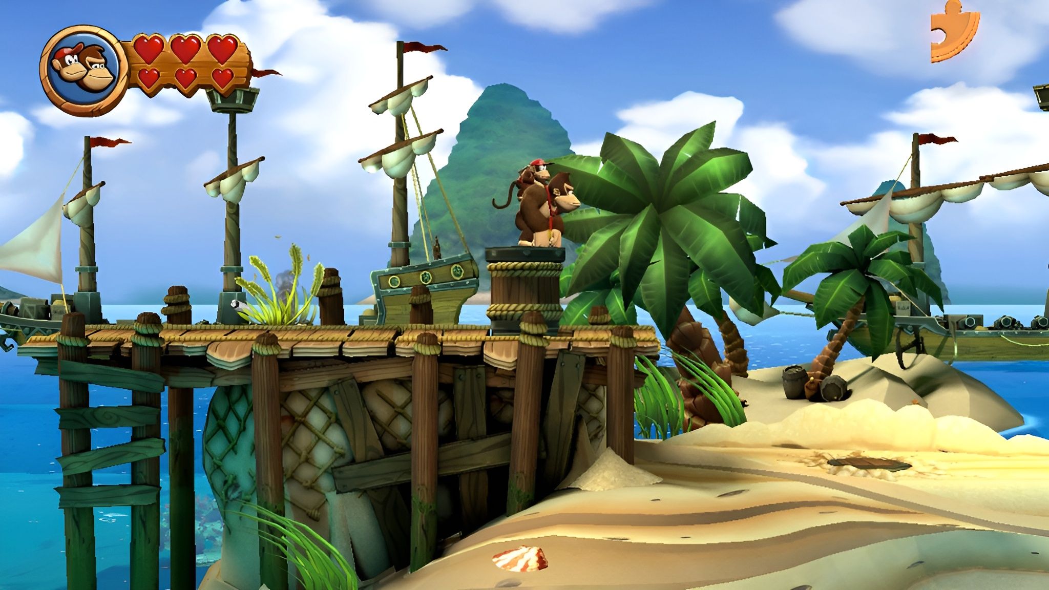 Image of puzzle piece 3 in Donkey Kong Country Returns HD