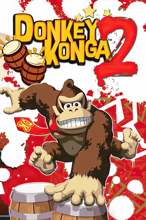 Donkey Konga 2 Tag Page Cover Art
