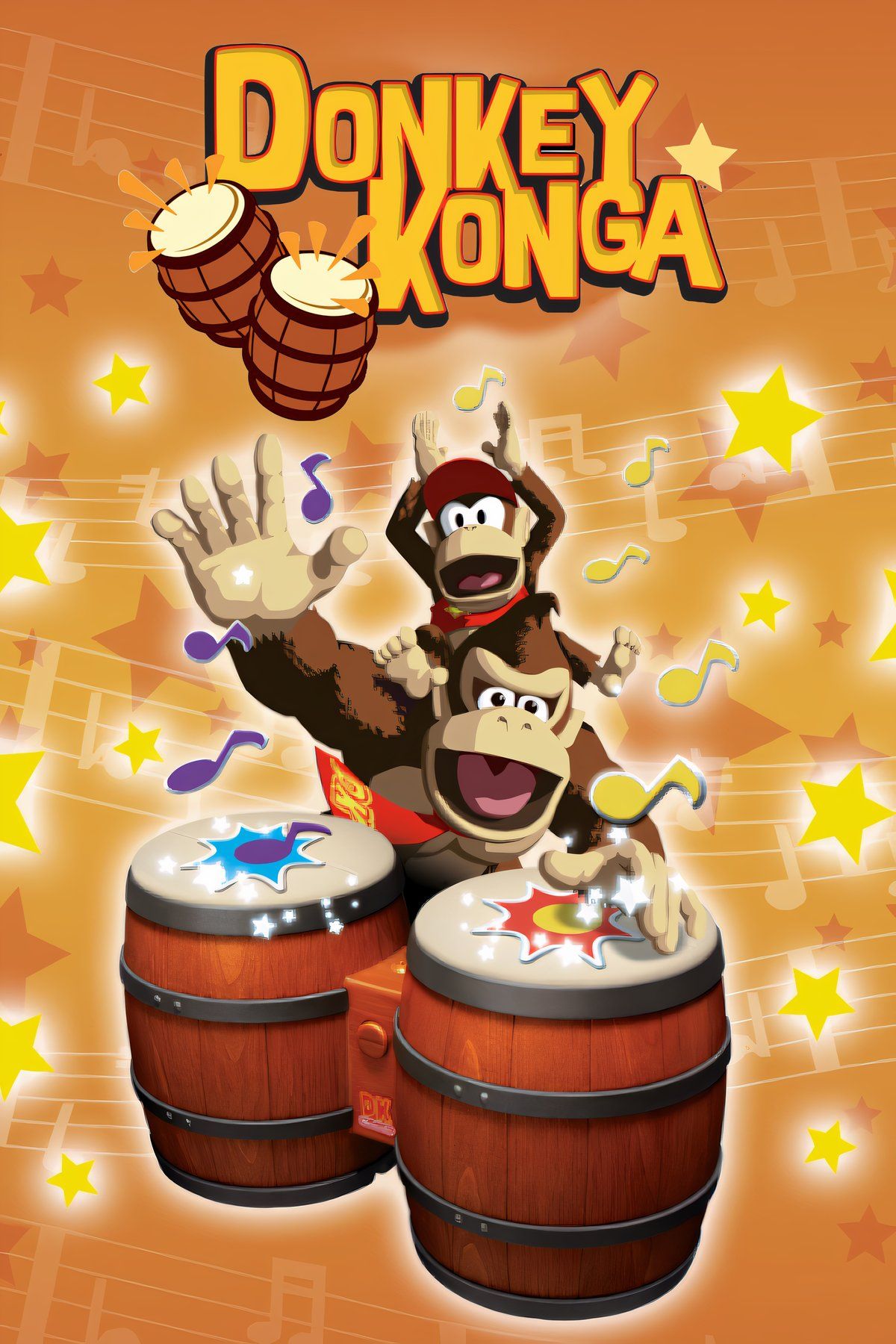 Donkey Konga Tag Page Cover Art