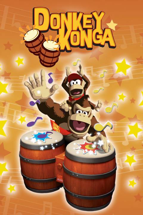 Donkey Konga Tag Page Cover Art