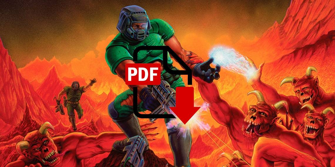 Doom ahora se puede jugar en un archivo PDF gracias a un estudiante de secundaria