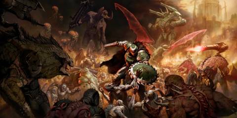 Doom the Dark Ages Key Art