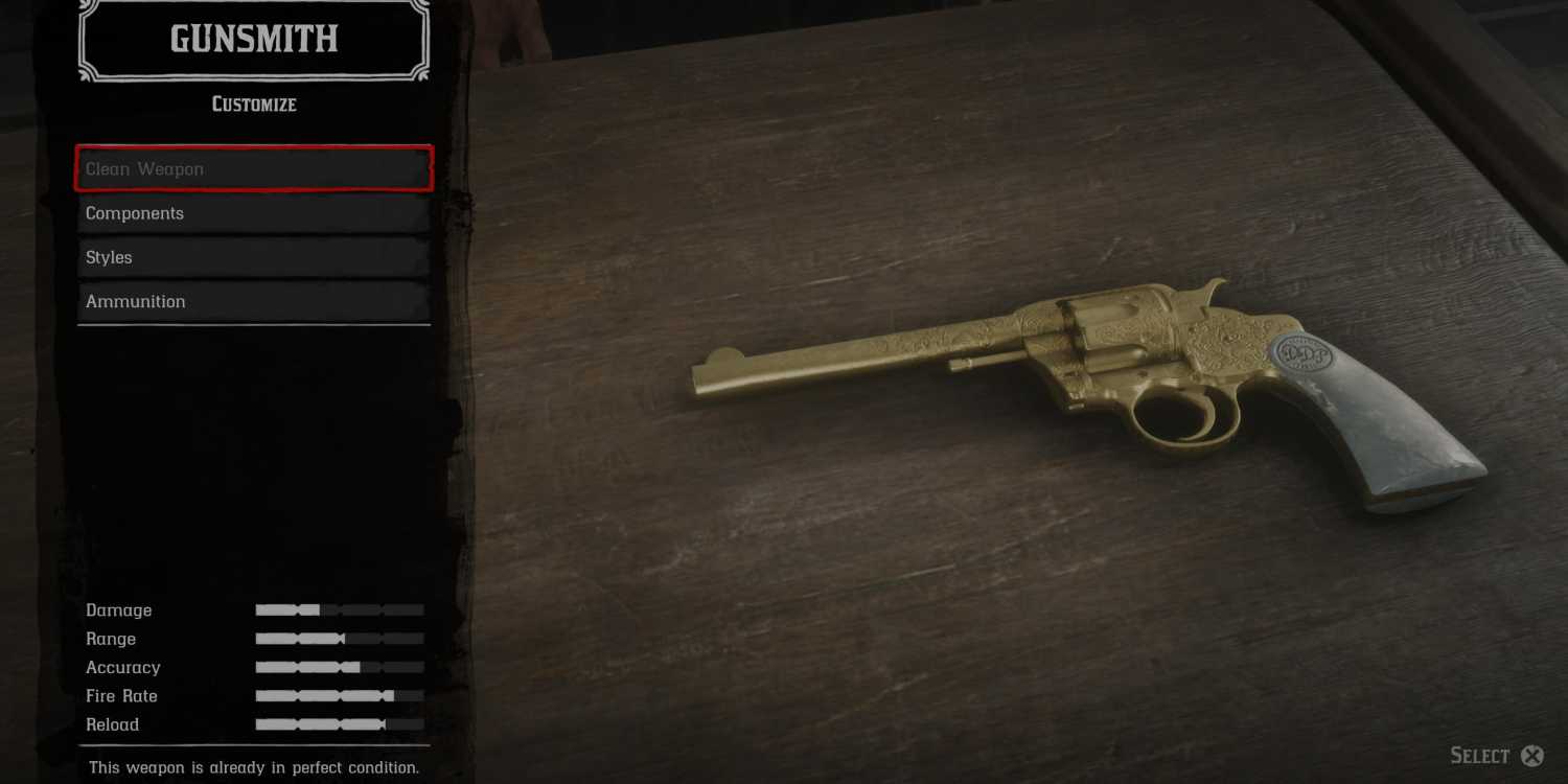 Double Action Revolver Rdr2 Styles Double Barrel Revolver Rdr2