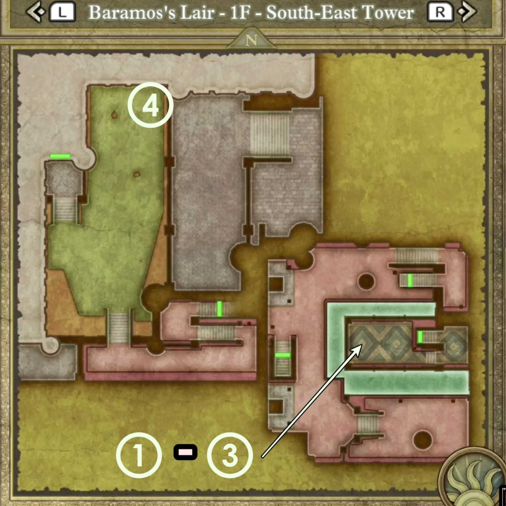 DQ3R-Baramos-Lair-Treasure-SE-Tower-Map-1