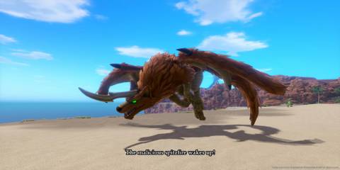 The Player Facing The Spizfire In Combat Dragon Quest 11 A Walk On The Wild Side 
