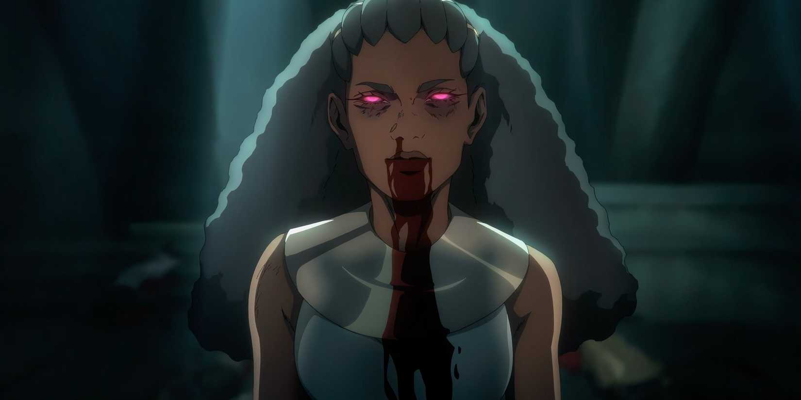 Drolta as a human in Castlevania Nocturne Season 2