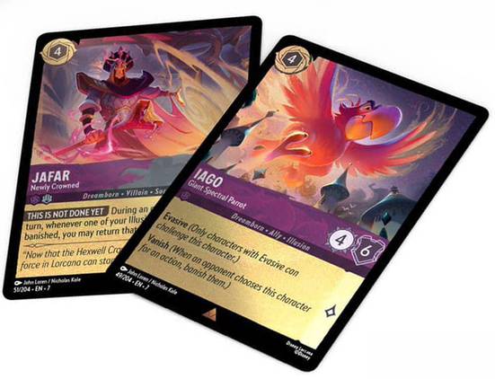 Disney Lorcana's New Dual-Ink Cards May Find Themselves Between The Hammer and The Anvil Disney Lorcana's New Dual-Ink Cards May Find Themselves Between The Hammer and The Anvil