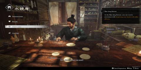 The Old Coins Section Shui Jing Retreat 