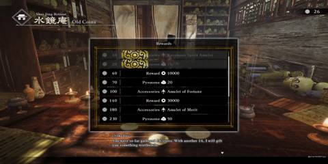 The Player Turning In Old Coins For Gold
