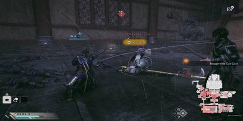 Cao Cao Using A Chain Battle Art