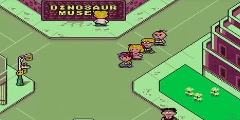 the party walking together in fourside