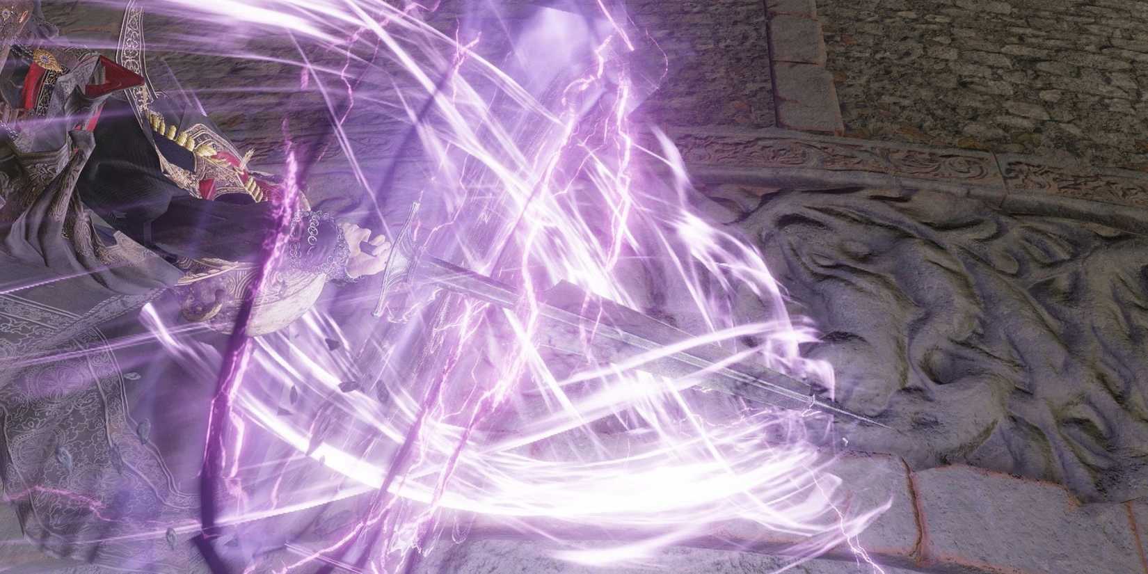 elden ring shadow of the erdtree player using sword lance