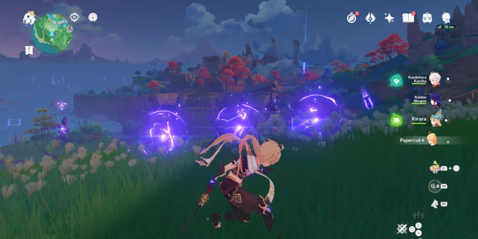 Electro Traveler Talent Genshin Impact