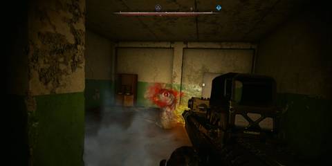 Eliminate the Burer inside the Agricultural Workshop Stalker 2