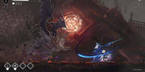 ENDER MAGNOLIA Bloom in the Mist steam image boss fight