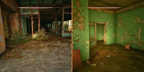 Enter the CSC Building in Pripyat Stalker 2